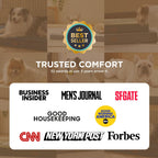 XL Dog Bed, Extra Large Pet Bed with Comfy Sherpa,44X32In Grey